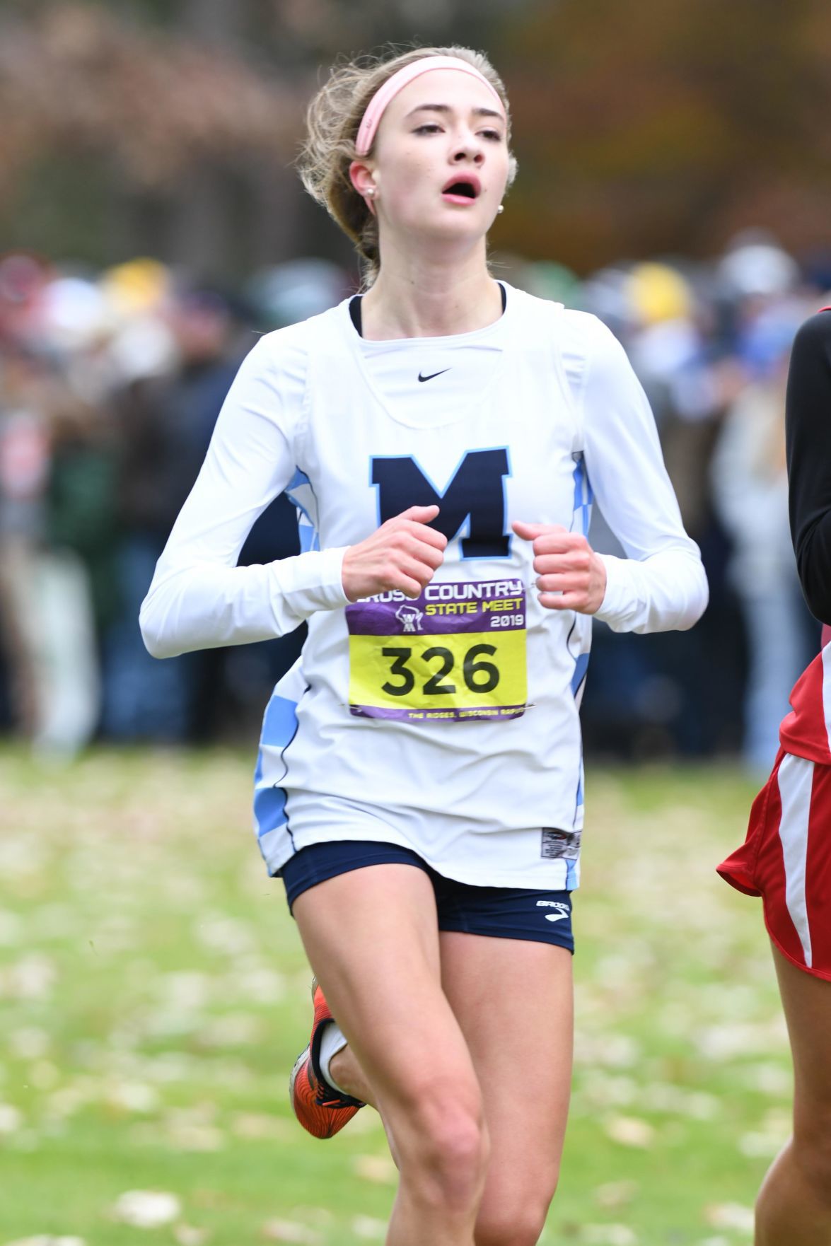 WIAA state cross country photo: Emma Johnson, McFarland